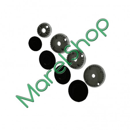 Serie Bruciatori + Piattelli Originali Ariston Indesit Per Cucina